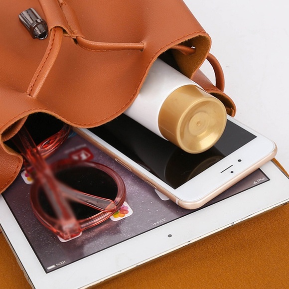 ✨50% OFF✨TARA Vegan Backpack Shoulder Bucket Bag - Picture 3 of 7